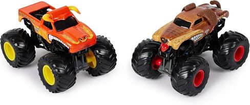 Monster Jam 2024 Official 1:64 Scale Diecast Truck 2-Pack (Series 27 El Toro Loco vs Monster Mutt) in Saudi Arabia