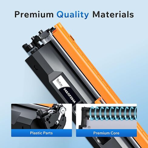 استبدال خرطوشة الحبر المتوافقة مع Valuetoner لخرطوشة الحبر HP 94A أسود CF294A لاستخدامها مع LASERJET PRO M148DW ، M148FDW ، M118DW ، M149FDW ، LASERJET M148 ، M118 ، M149 (Black ، 2 Pack) in Kuwait