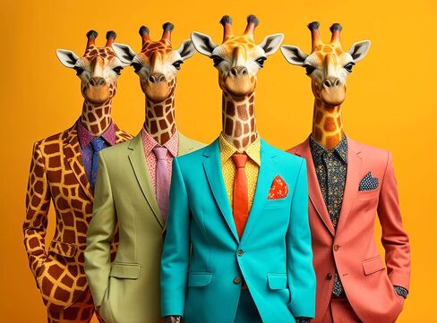 Cross & Glory - The Fab Four Giraffes - 1000 Piece Jigsaw Puzzle for Adults | Unique Artwork Jigsaw Puzzles | Fun | Challenging Brain Teaser in Saudi Arabia