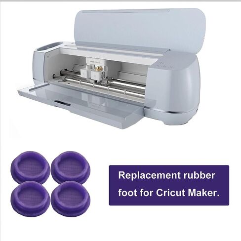 PIAOLGYI Replacement Rubber Foot for Cricut Maker,Accessories Compatible withCricut Maker,4 Pack(Black) in Kuwait
