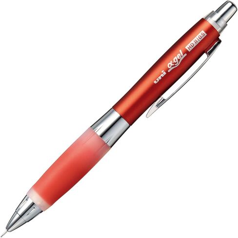 Uni Alpha-Gel Shaker 0.5mm Mechanical Pencil with Firm Grip, Red (M5619GG1P.15) in Saudi Arabia