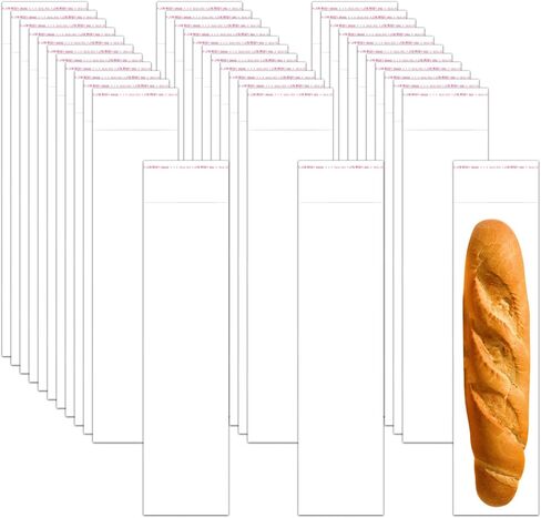 2"x6" Long Cellophane Bags 100pcs Clear Self Adhesive Cello Baggies 2mil Skinny Self Stick Glassine Bags for Candy Crafts Bracelet Oil Pastel Disposable Tableware Watch Hairpin Key Chain in Saudi Arabia