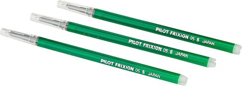 Pilot Frixion Erasable Gel Ink Pen Refill - 0.5 Mm - Green in Saudi Arabia