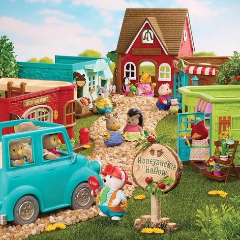 Li’l Woodzeez – Honeysuckle Hollow General Store – Dollhouse Playset with Furnitures & Accessories – Pretend Play Toy for Kids Age 3+ in Saudi Arabia