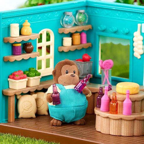 Li’l Woodzeez – Honeysuckle Hollow General Store – Dollhouse Playset with Furnitures & Accessories – Pretend Play Toy for Kids Age 3+ in Saudi Arabia