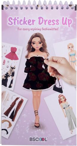 Sticker Dress-Up Dancers. Sticker Activity Book for Kids. Learn Girls Fashion Design, Dancer Poses with Sticker, and Guide for Kids 5 and up. Girls Fashion Paper Dolls Dress up Games in Saudi Arabia