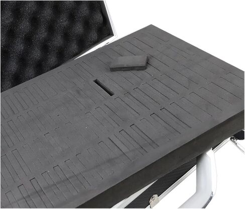 Ursae Minoris Elite Black Aluminum Box for 100 Large, “H", XL, “I" Coin Capsules or Plastic 2 x 2 in Saudi Arabia