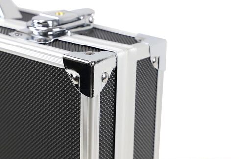 Ursae Minoris Elite Black Aluminum Box for 100 Large, “H", XL, “I" Coin Capsules or Plastic 2 x 2 in Saudi Arabia