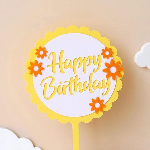 Gyufise 11Pcs Bumble Bee Cake Toppers Honeycomb Flower Oh Babee Cupcake Picks Gender Reveal Cake Decorations for Baby Shower Kids Boys Girls Birthday Party Supplies in Saudi Arabia