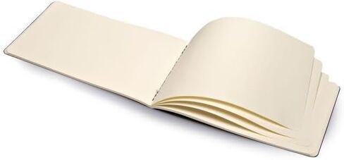 Moleskine Art Sketchbook, Hard Cover, Large (5" x 8.25") Plain/Blank, Black, 104 Pages in Saudi Arabia