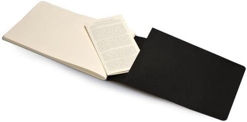 Moleskine Art Sketchbook, Hard Cover, Large (5" x 8.25") Plain/Blank, Black, 104 Pages in Saudi Arabia