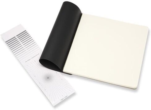 Moleskine Art Sketchbook, Hard Cover, Large (5" x 8.25") Plain/Blank, Black, 104 Pages in Saudi Arabia