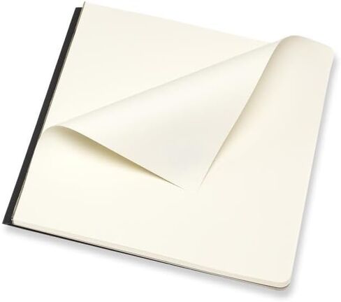 Moleskine Art Sketchbook, Hard Cover, Large (5" x 8.25") Plain/Blank, Black, 104 Pages in Saudi Arabia