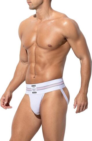Arjen Kroos Men's Athletic Supporter Workout Running Jockstrap Underwear With Wide Band in Kuwait