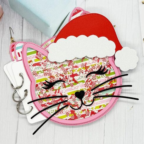 KSCRAFT Cat Christmas Add On Metal Cutting Dies Stencils for DIY Scrapbooking Decorative Embossing DIY Paper Card in Saudi Arabia