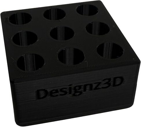 Desk Organizer for 510 Cartridges, Pens and Pencils - 9 Spaces (Black) in Kuwait