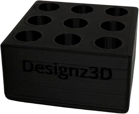 Desk Organizer for 510 Cartridges, Pens and Pencils - 9 Spaces (Black) in Kuwait