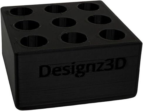 Desk Organizer for 510 Cartridges, Pens and Pencils - 9 Spaces (Black) in Kuwait