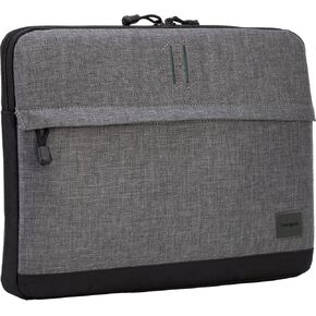 Targus Strata Sleek Travel Laptop Sleeve for 15.6-Inch Laptop, Gray (TSS65904US)