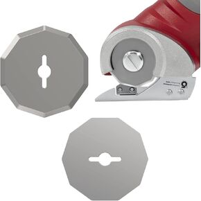 VLOXO WA2300 Blades Replacement Rotary Blades Compatible with VLOXO AT001 Cordless Electric Scissors Electric Cutter Blades(1-1/2")