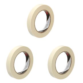 3M 101+ Value Masking Tape, 0.75 Inch x 60 Yards, Tan
