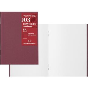 Travelers Company 14370006 Refills Unruled MD Paper, 3-Pack, Passport Size