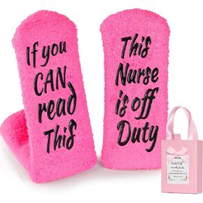 Funny Mom Socks Fuzzy, Best Mom Ever Gifts - #1 Mom Christmas Gifts for Mom Gifts from Daughter Son, Holiday Xmas Happy Birthday Gifts for Mom Wife, Presents for Mom Stocking Stuffers for Mom (Pink)