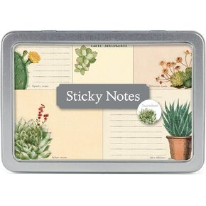 Cavallini Papers Cavallini Sticky Notes Succulents