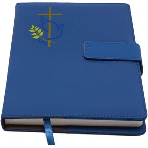 The Amazing Office Peace Dove Refillable Journal – 5x8 Writing Notebook with Magnetic Clasp and 200 Lined Pages | Personal Diary, Cute Journal for Women and Men, Ideal for Daily Use or Gift