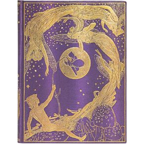 Violet Fairy Ultra Lined Hardcover Journal, 144pg, 120GSM by Paperblanks (Lang's Fairy Books)