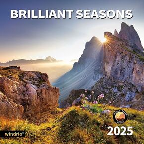 2025 Wall Calendar,Calendar 2026, July 2025 - December 2026, Wall Calendar Sunset, 12" x 24" Opened,Full Page Months Thick & Sturdy Paper for Gift Perfect Calendar Organizing & Planning