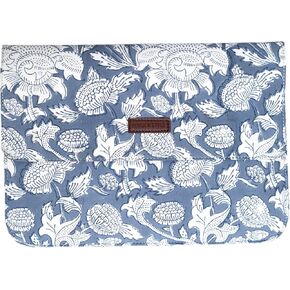 Block N Style Hand Cotton Printed Mackbook Sleeve 13"" inch Laptop Case for 13.3-Inch MacBook Air/pro 13-13.3 Inch Computer, Protective Portable Computer Bag (Free Size Multicolors)