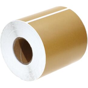 Mini Skater 4 x 6 Thermal Labels for Shipping Package 300 Labels Compatible with Most Thermal Shipping Label Printer (Brown)