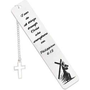 Metal Material Christian Bookmarks with Quote,Silver Bible Bookmark, Heart Bookmark for Reading and Serenity Prayer in Saudi Arabia