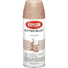 Krylon K03558000 Glitter Blast, Rose Gold, 10.75 oz.