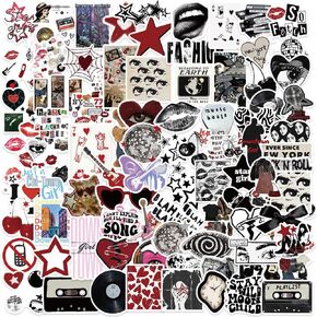 100PCS Downtown Y2K Girls VSCO Vogue 90s Aesthetic Stickers Pack Cool Trendy for Water Bottle Funny Waterproof Stickers for Teens Adults Stickers Laptop Skateboard Motorcycle Car Party Supplies