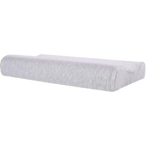 SUQ I OME Slim Sleeper-Thin Memory Foam Pillow for Sleeping,3.1'' to 3.9 '' Thin & Low Cervical Profile, Soft, for Neck Pain, Stomacher, Back and Side Sleeper (White, 23.6x13.7x3.1/3.9'')