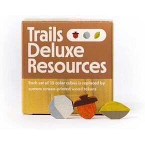 Trails, a Family and Strategy Board Game About Hiking and Outdoors by Keymaster, 2-4 players
