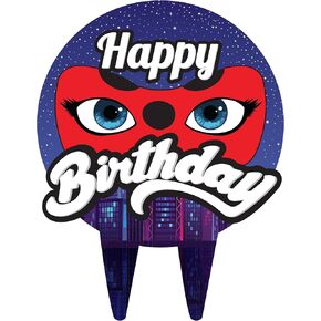 Ladybug Birthday Cake Topper Girls Doll Lady Bug Party Decorations