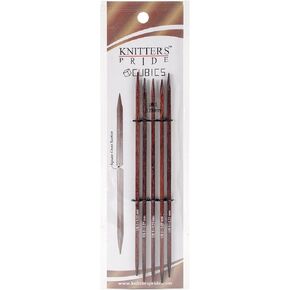 Knitter's Pride-Cubics Double Pointed Needles 6", Size 3/3.25mm