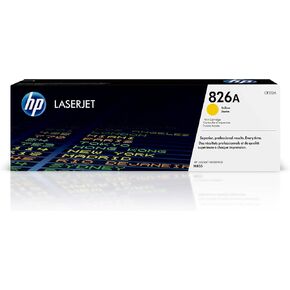 HP 826A Yellow Toner Cartridge | Works with HP Color LaserJet Enterprise M855 Series | CF312A