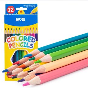 M&G 48 pcs Colored Pencils Set,Soft core color pencils for Adult Coloring Books, Coloring Pencils for Adults Kids Artists Beginners,Art Drawing Pencils for Drawing Coloring Sketching