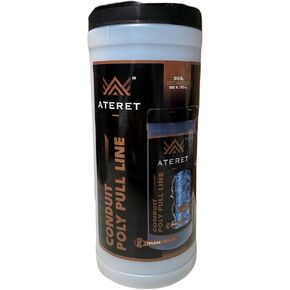 ATERET TC500 Poly Line 210 Lbs Tensile Strength, 500ft, 1 Canister
