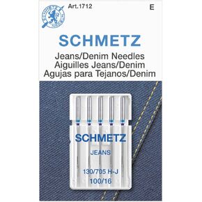 Jean & Denim Machine Needles-Size 16/100 5/Pkg