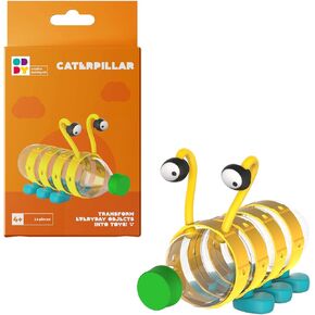 Oddy Caterpillar Minipack Creative Building Kit - Eco-Friendly STEM Toy Set for Kids 4+