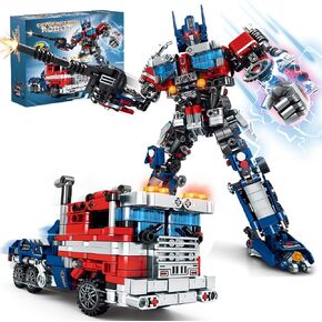 Mesiondy Transform Robot Building Toy Set, Construction Educational STEM Toys，Transforming Robot Building Kit, Blocks Toys for Ages 8-13 Gifts for Teens 786pcs，