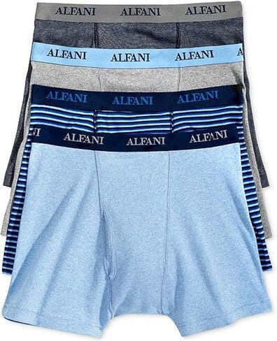 Alfani Men's 4 Pack. Cotton Boxer Briefs in Kuwait