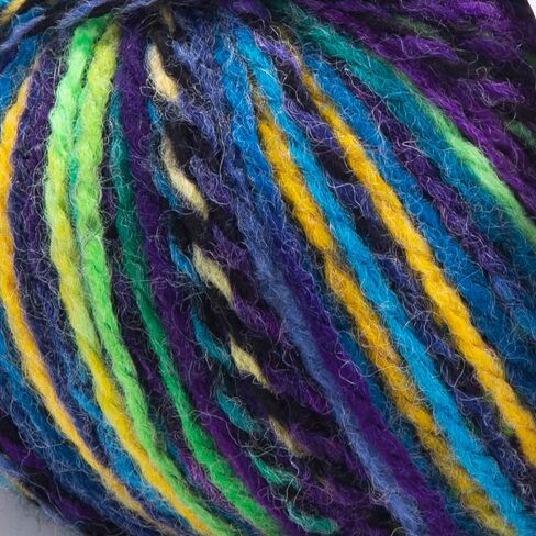 Yarnart Heritage variegated Wool Yarn - مزيج الوزن الناعم المتوسط ​​للسترات الصوفية والأزرار والأوشحة والقبعات - الحياكة الشتوية الدافئة والألياف الكروشيه (336) in Kuwait