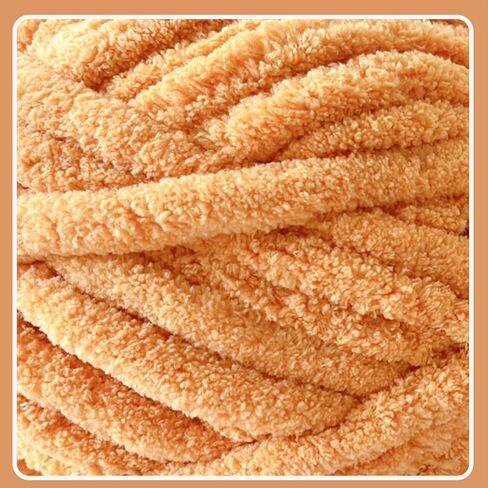 غزل تشنيل مكتنزة للكروشيه -خيوط ضخمة ضخمة للحياكة -100 ٪ من البوليستر -جومبو 7-45 ياردة/8.8 أونصة كل حبك يدوي DIY (Sage Green ، 6 Pack) in Kuwait