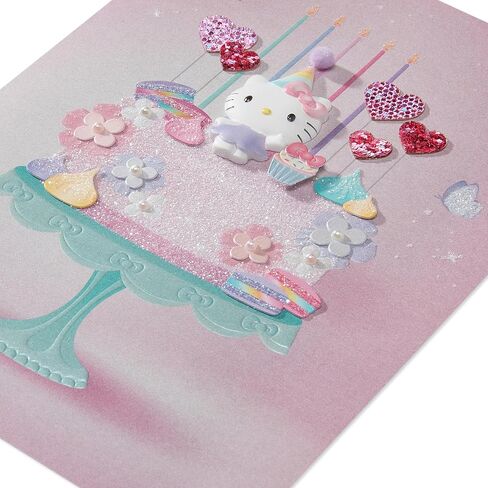 Papyrus Hello Kitty Birthday Card for Girl (Birthday Princess) in Saudi Arabia